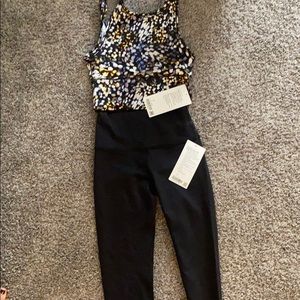 Lululemon tank and leggings